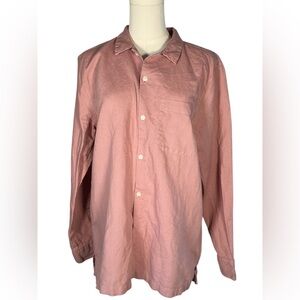 Abercrombie & Fitch‎ Dusty Rose Linen Shirt